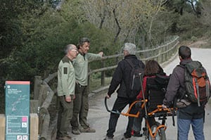 Cadira tot terreny Joëlette