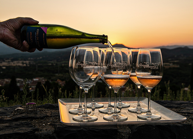 Imatge del contingut Visita guiada i posta de sol des del Castell d'Hostalric