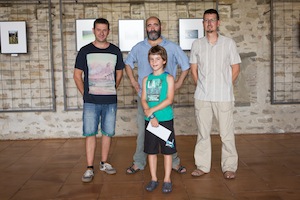 Pérez, Vilaregut i Navarro amb Boixader. Autor: J. Boixader