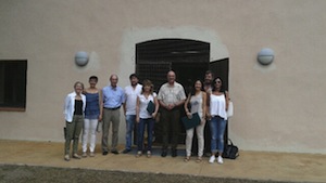 Grup de visitants i gestors del territori. Autor: Centre de Formació Forestal la Solana