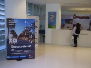 Nou punt d'informació. Autor: Turisme Badalona