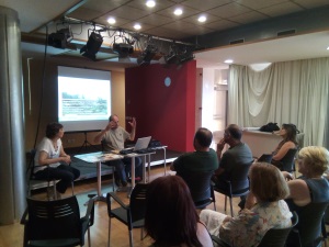 Xerrada al Casino de la Floresta. Autor: CPNSC