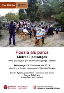 Cartell del recital d'Olèrdola. Autor: XPN