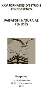 Tríptic Jornades. Autor: IEC