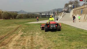 Airejat de la gespa. Autor: Unitat d'Espais Fluvials