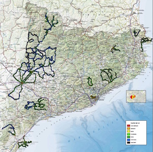 Mapa. Autor: Generalitat de Catalunya