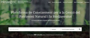 Pàgina principal. Autor: CREAF