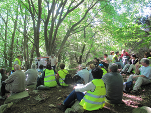 Els voluntaris al camí. Autor: Institut Àgora