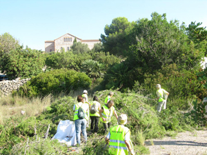 Els voluntaris. Autor: Institut Àgora