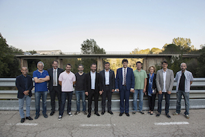 Diputats, alcaldes i membres del Consorci. Autora: Judit Contreras (Diba)