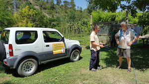 Vehicle del dispositiu. Autor: OTPMIF / Diba