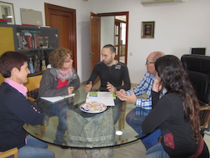 A l'Ajuntament d'Hostalric. Autor: Repte Territorial