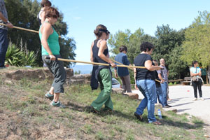 Barra direccional per seguir un itinerari
